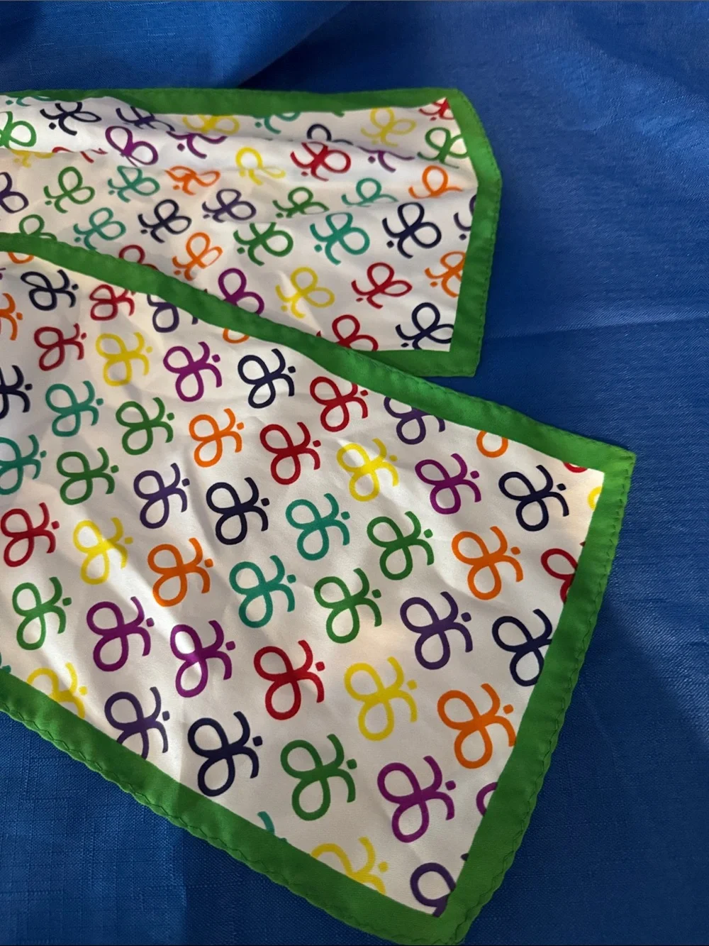 Arbonne colorful scarf